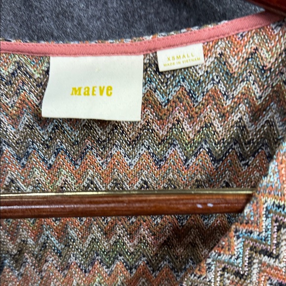 Maeve Multicolor Zigzag Maxi Dress - Picture 2 of 6